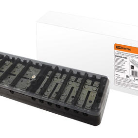 Коробка испытательная переходная ИКП (аналог ИК, ИКК, латунь) с прозр. крышкой TDM SQ0836-0006