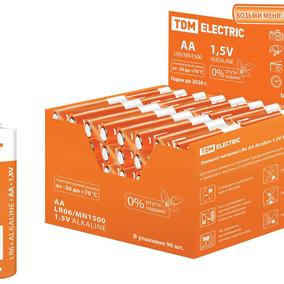   LR6 AA Alkaline 1,5V PAK-96 TDM SQ1702-0005