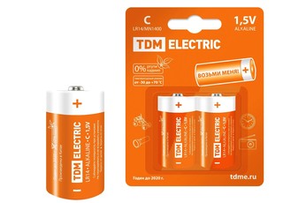   LR14 C Alkaline 1,5V BP-2 TDM SQ1702-0011