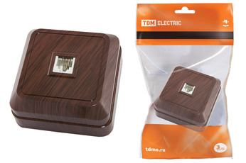  T (RJ-11)   IP20,  "" TDM SQ1801-0041