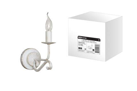 Бра НББ-11-02-1х40 «Аура» белый с золотом 1х40Вт E14 TDM Бра НББ-11-02-1х40 «Аура» белый с золотом 1х40Вт E14 TDM