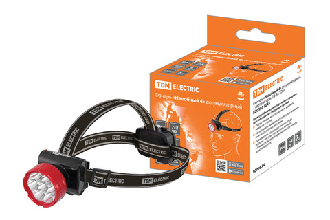 Фонарь «Налобный 6» аккумуляторный, 15 светодиодов, 0,8 Ач TDM Фонарь «Налобный 6» аккумуляторный, 15 светодиодов, 0,8 Ач TDM